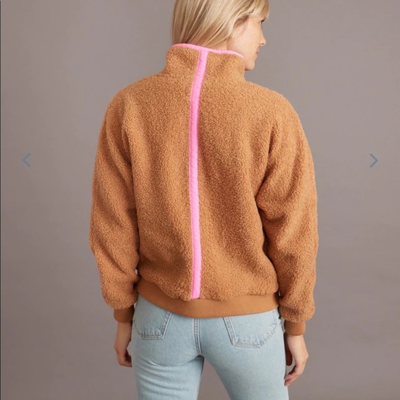 COPY - Marine Layer Sherpa Fleece Jacket. Large. - Picture 4 of 6